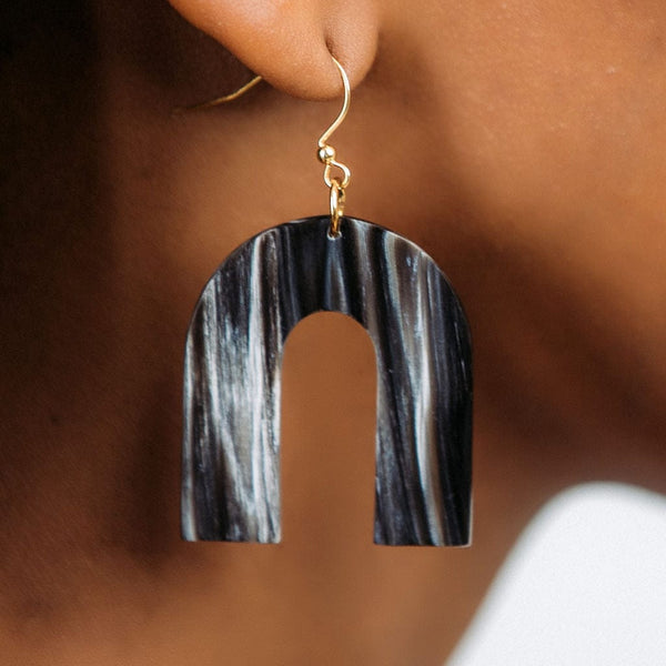 Earrings, Ankole, Arch, Made to Order