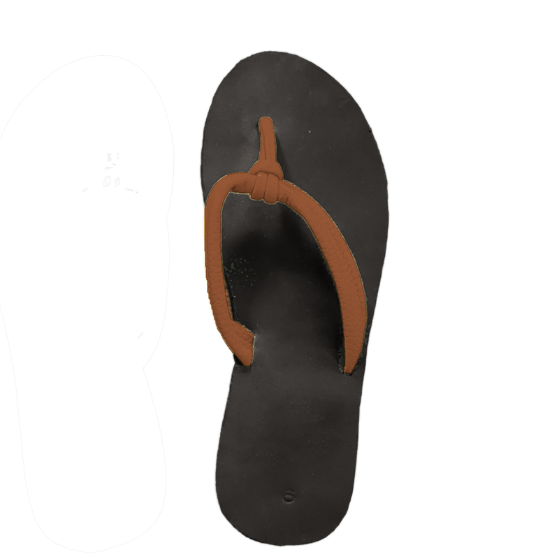 Women's Flip Flop Sandal, Leather, Customizable