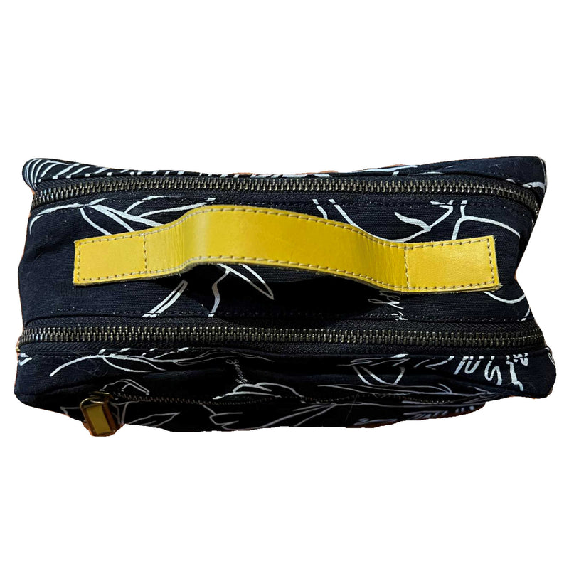 Double Zip Toiletry Kit, Canvas, Made to Order