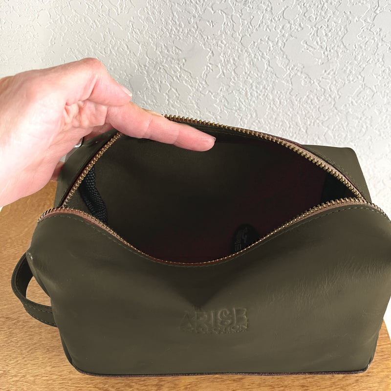 Dopp Kit, Leather