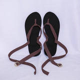 Rachel Flip Flop Sandal, Leather, Customizable