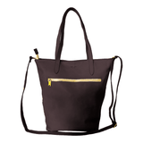 Zippered Bucket Bag, Leather, Made to Order