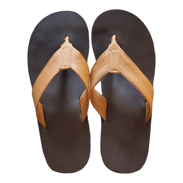 Men's Leather Flip Flop Sandal, Customizable