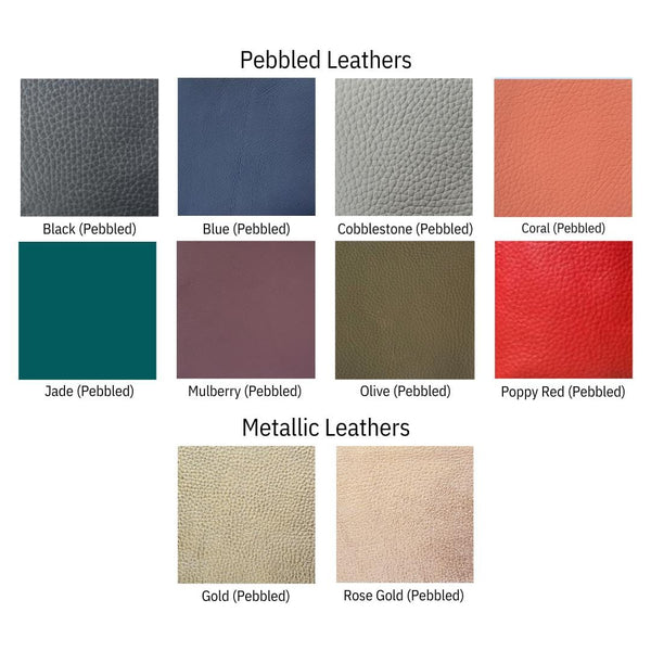 Chele Clutch, Leather, Customizable