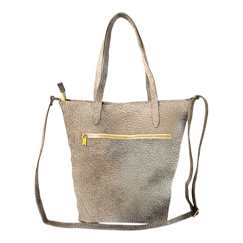 Zippered Bucket Bag, Leather, Made to Order