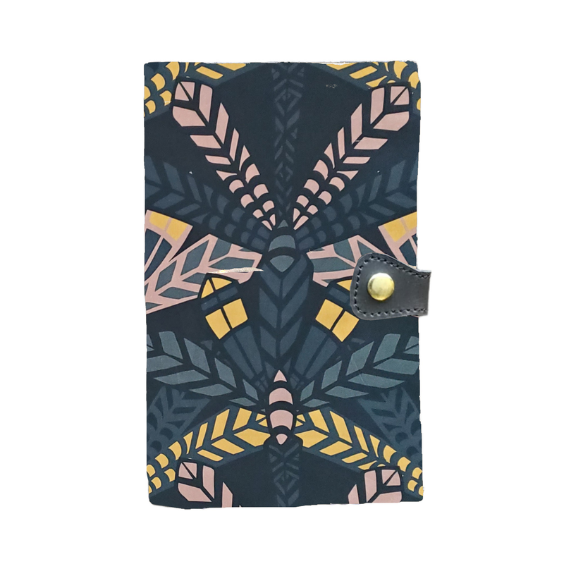 Snap Wallet, Canvas and Leather