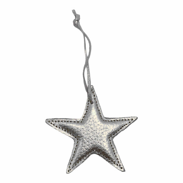 Star Ornament, Leather, Made to Order