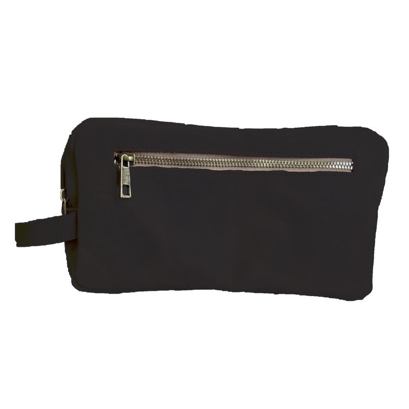 Double Dopp Kit, Leather