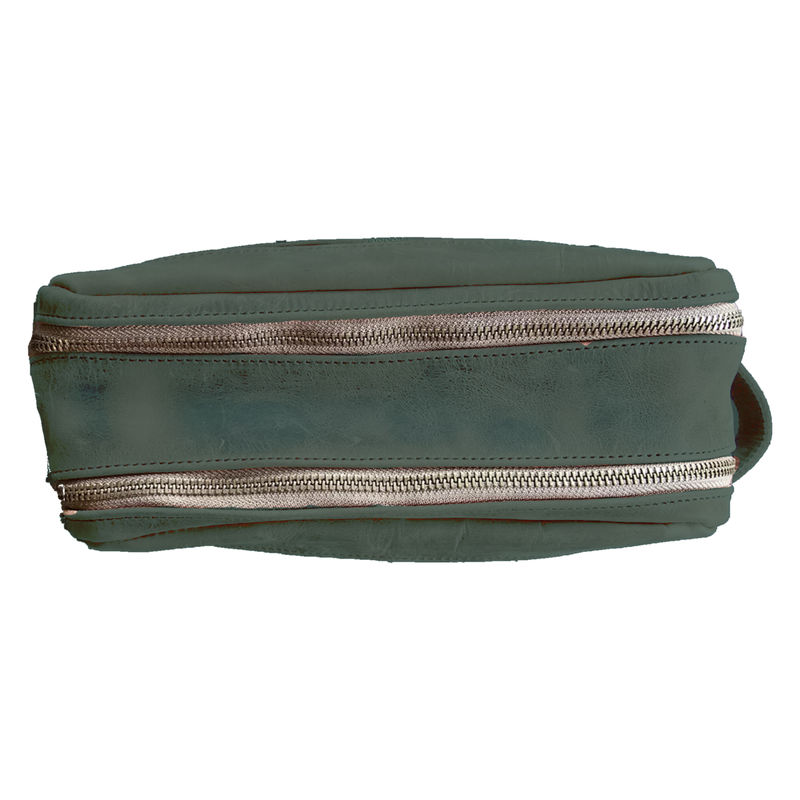 Double Dopp Kit, Leather